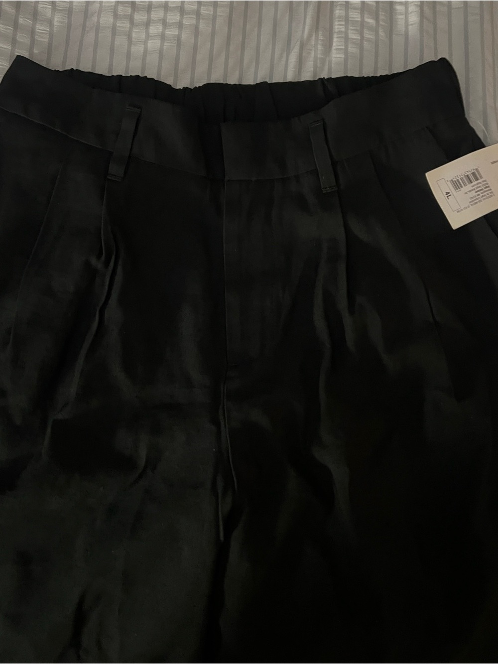 Target A New Day Black Trousers Elastic Waist  - Size 4Long - Picture 7 of 11
